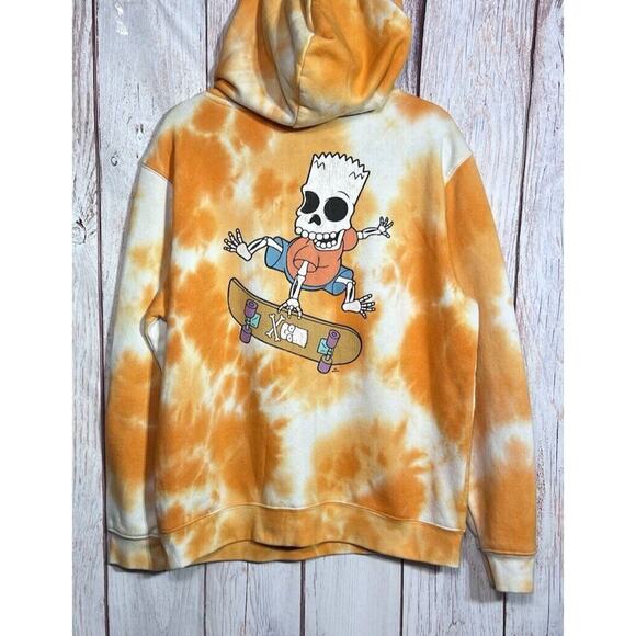 The Simpsons Orange Tie Dye Hoodie Y
outh Size: XLarge - Picture 8 of 12